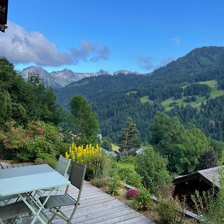 La Marmotte Qui Papote Lejlighed Le Grand-Bornand Eksteriør billede