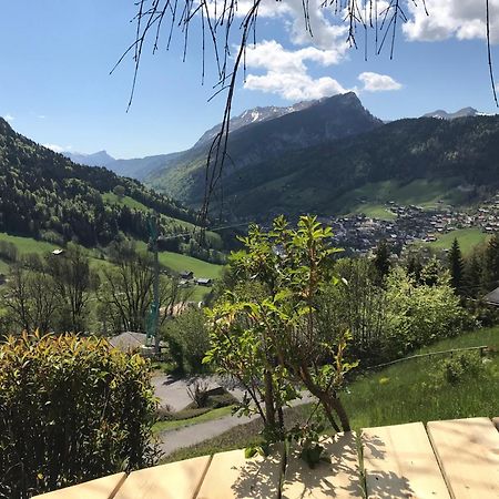 La Marmotte Qui Papote Lejlighed Le Grand-Bornand Eksteriør billede