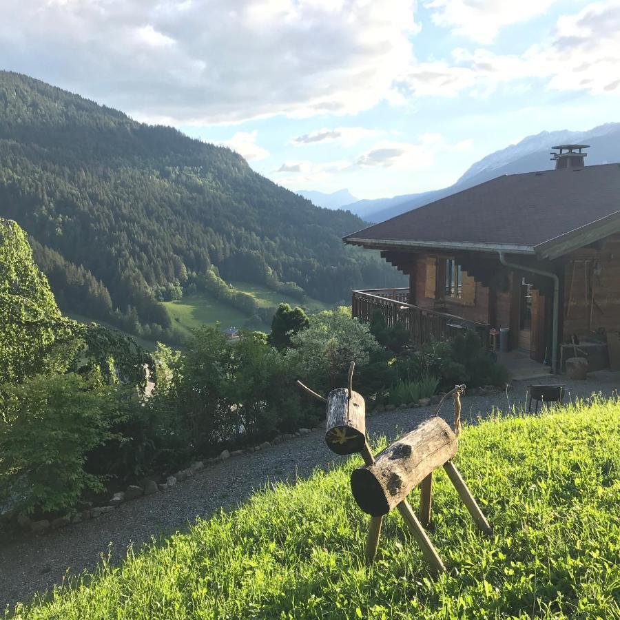 La Marmotte Qui Papote Lejlighed Le Grand-Bornand Eksteriør billede