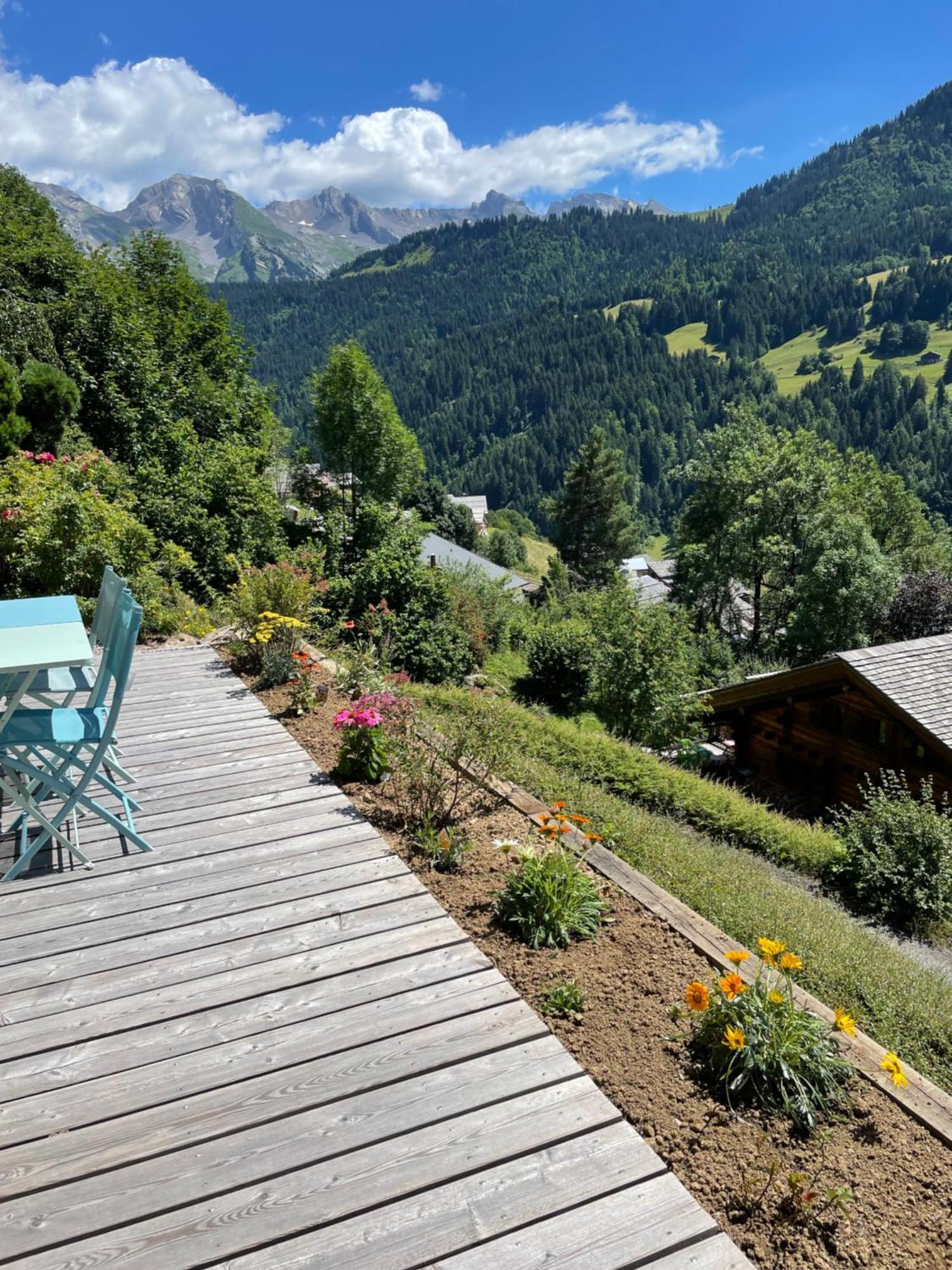 La Marmotte Qui Papote Lejlighed Le Grand-Bornand Eksteriør billede