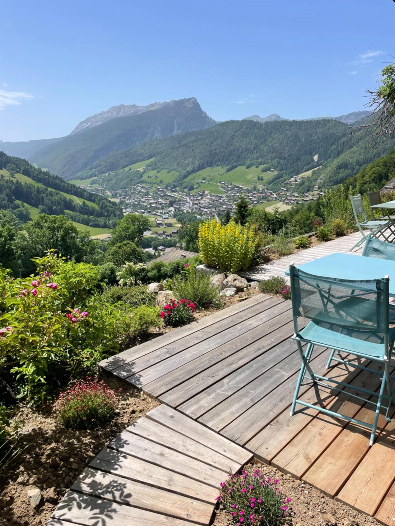 La Marmotte Qui Papote Lejlighed Le Grand-Bornand Eksteriør billede