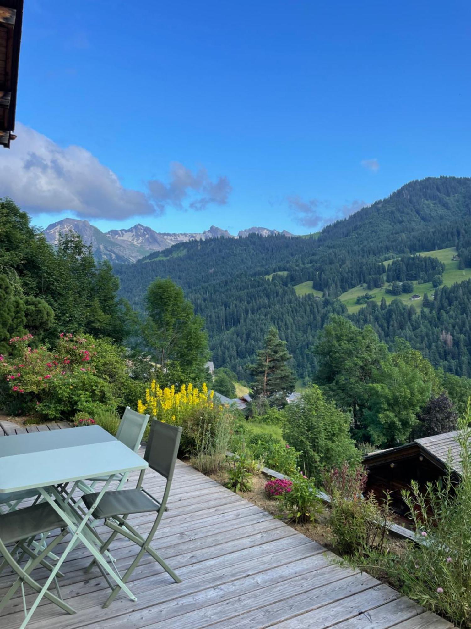 La Marmotte Qui Papote Lejlighed Le Grand-Bornand Eksteriør billede
