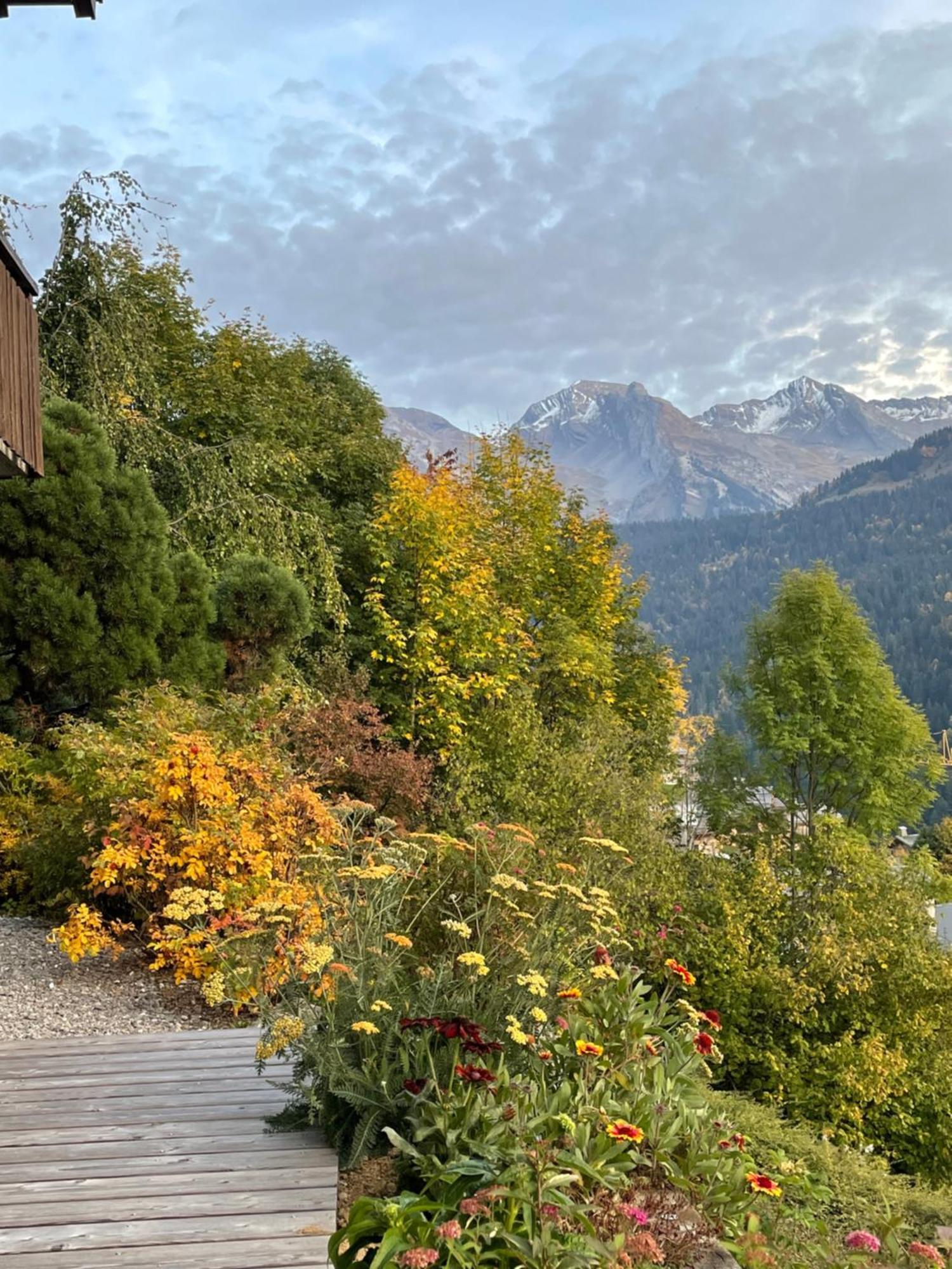 La Marmotte Qui Papote Lejlighed Le Grand-Bornand Eksteriør billede