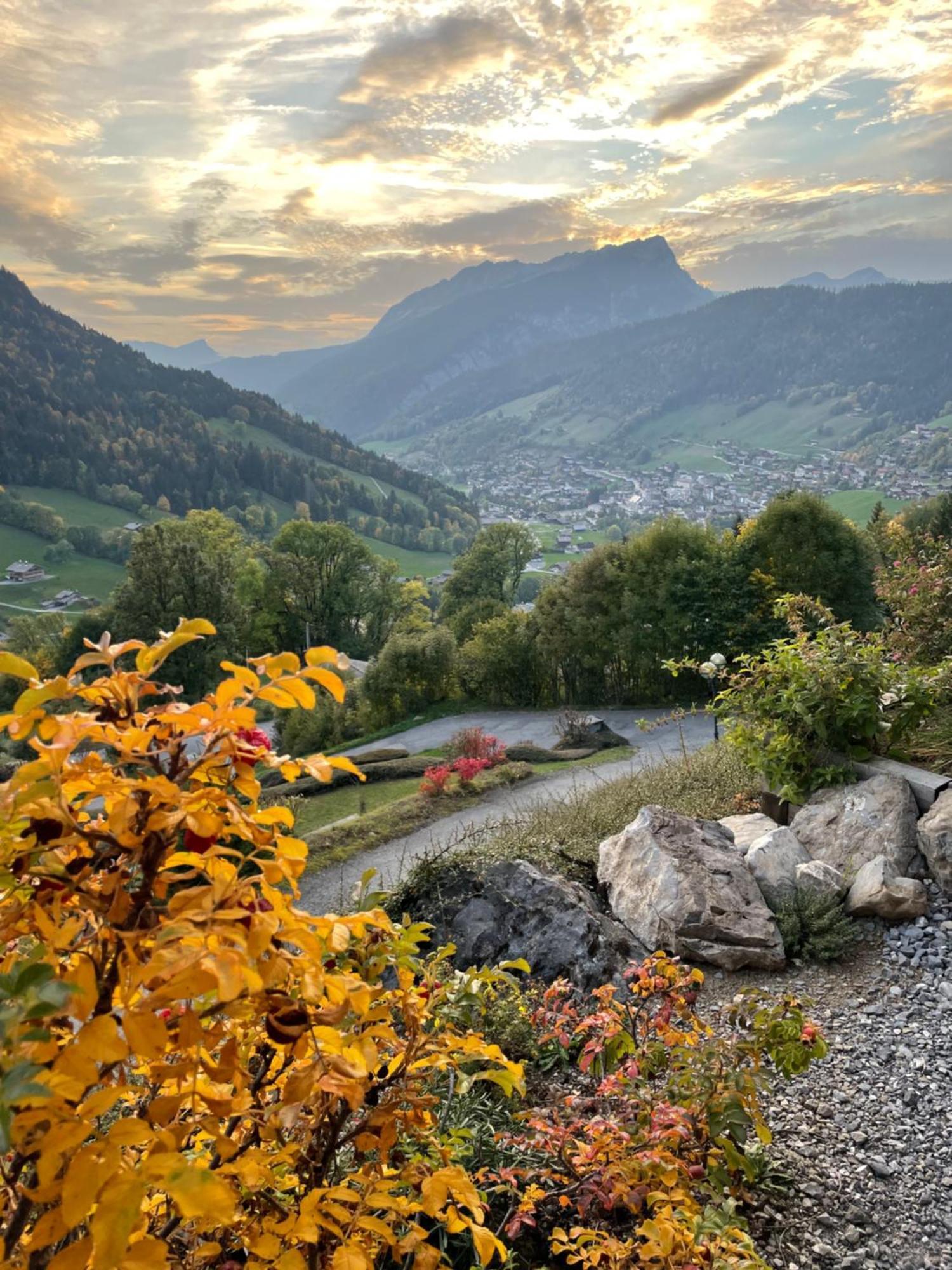 La Marmotte Qui Papote Lejlighed Le Grand-Bornand Eksteriør billede