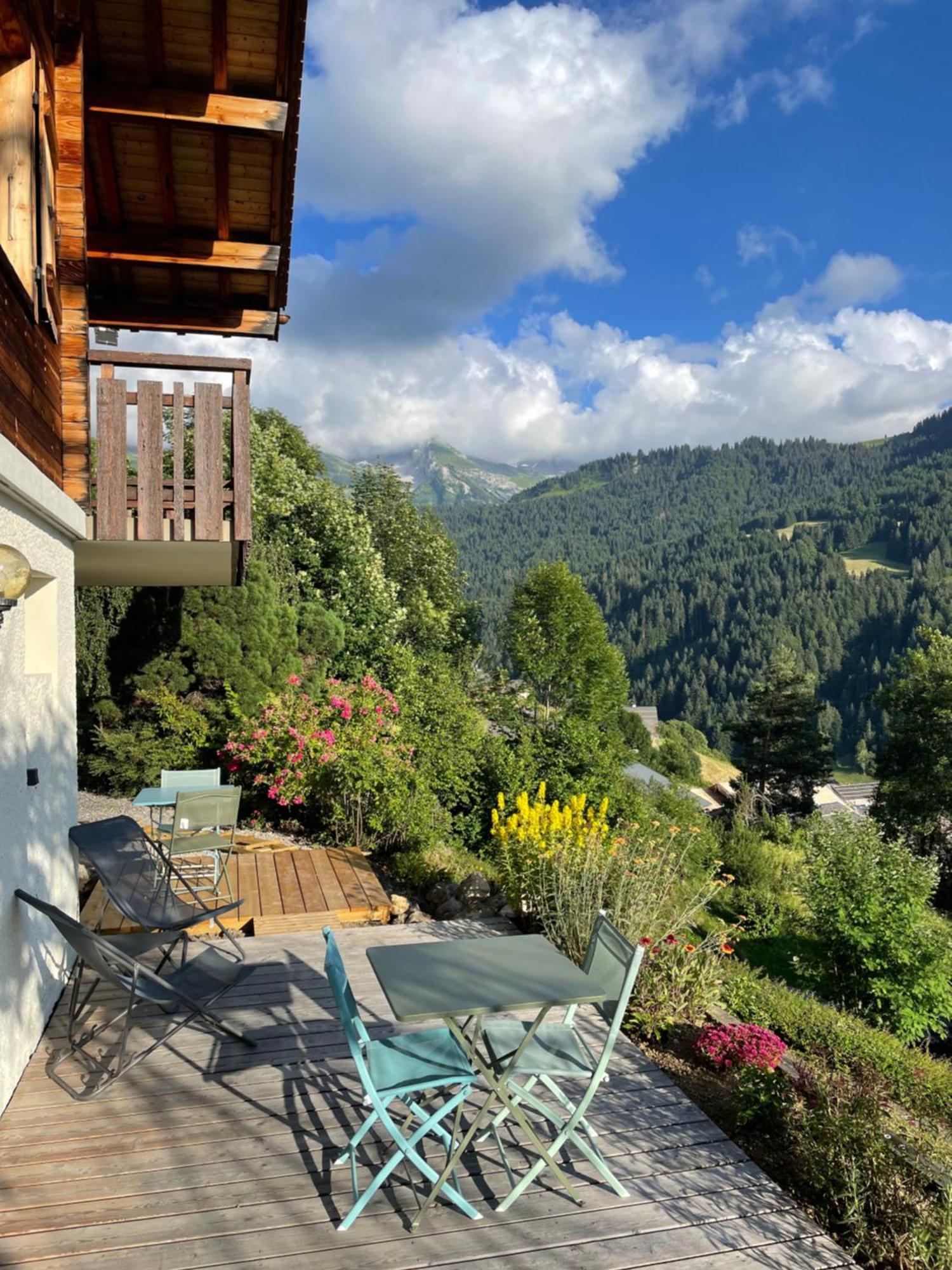 La Marmotte Qui Papote Lejlighed Le Grand-Bornand Eksteriør billede