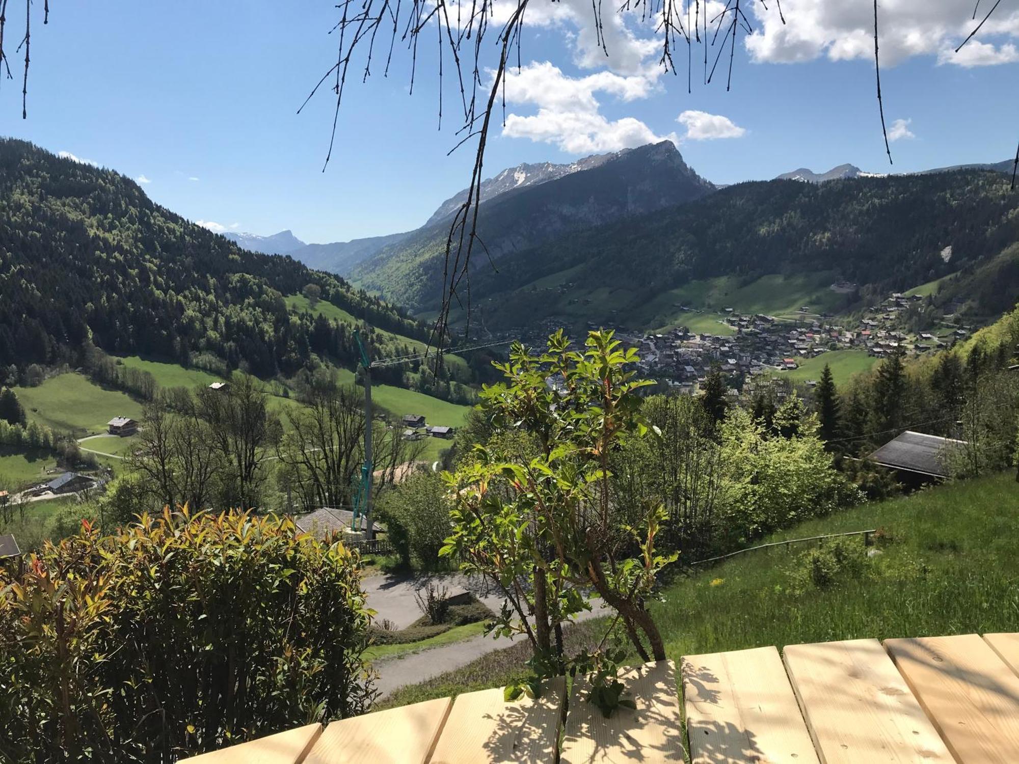 La Marmotte Qui Papote Lejlighed Le Grand-Bornand Eksteriør billede